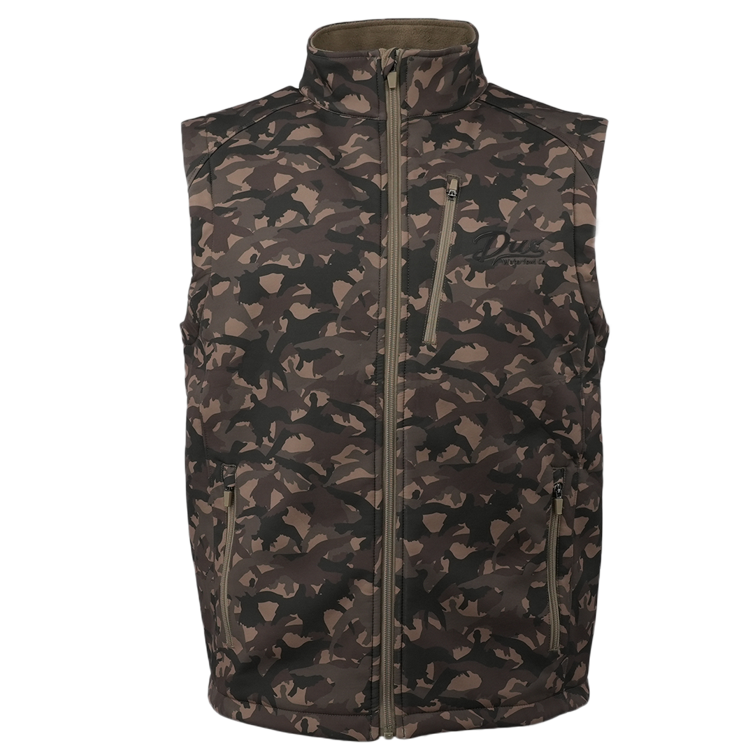 DUX Backwoods Camo Softshell Vest – DUX BUX DUX Backwoods Camo Softshell Vest – DUX BUX