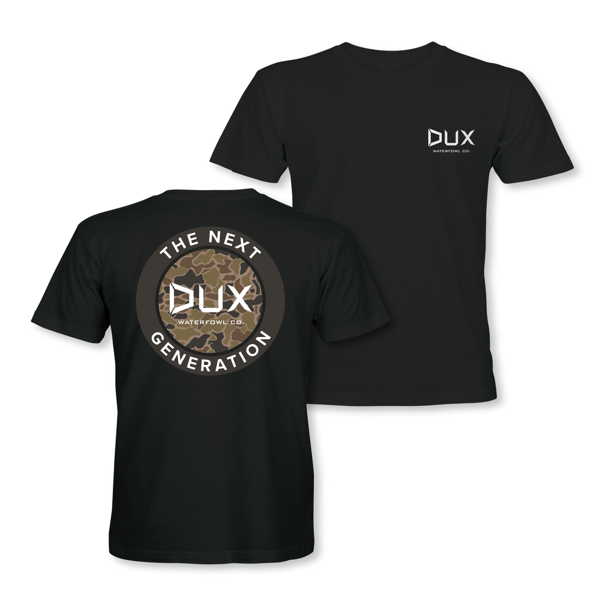 Dux Camo Badge Logo Tshirt