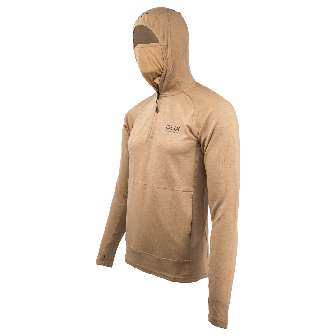 DUX Merino Wool HD Thermal Hooded Base Layer