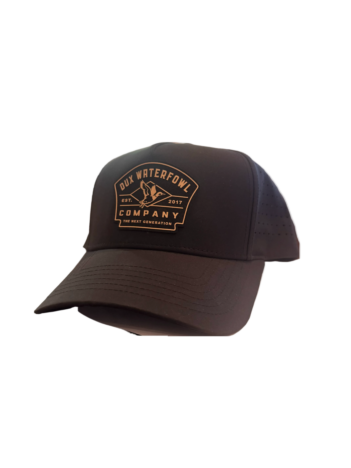 Dux Performance Leather Patch Hat