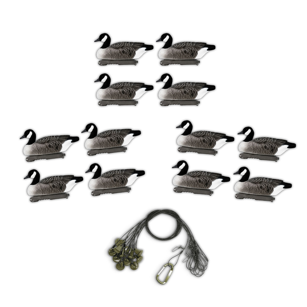 DUX Dozen Fully Flocked Honker Bundle