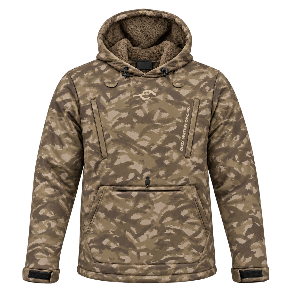 DUX Ultimate Hunting Hoodie Wetlands Camo