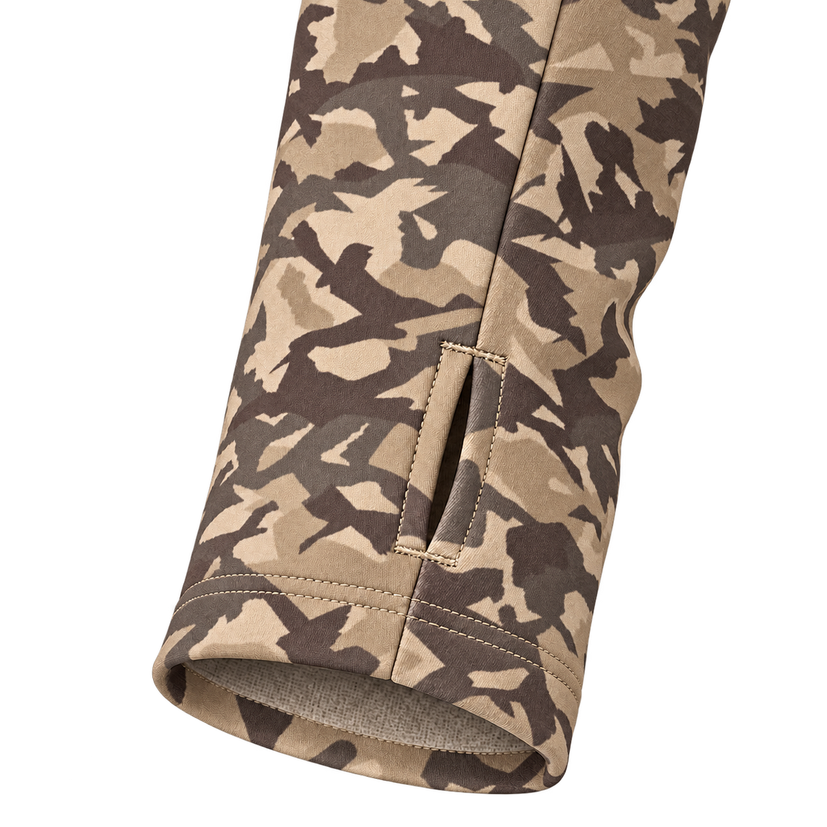 DUX Thermal Quarter Zip Hoodie Wetlands Camo