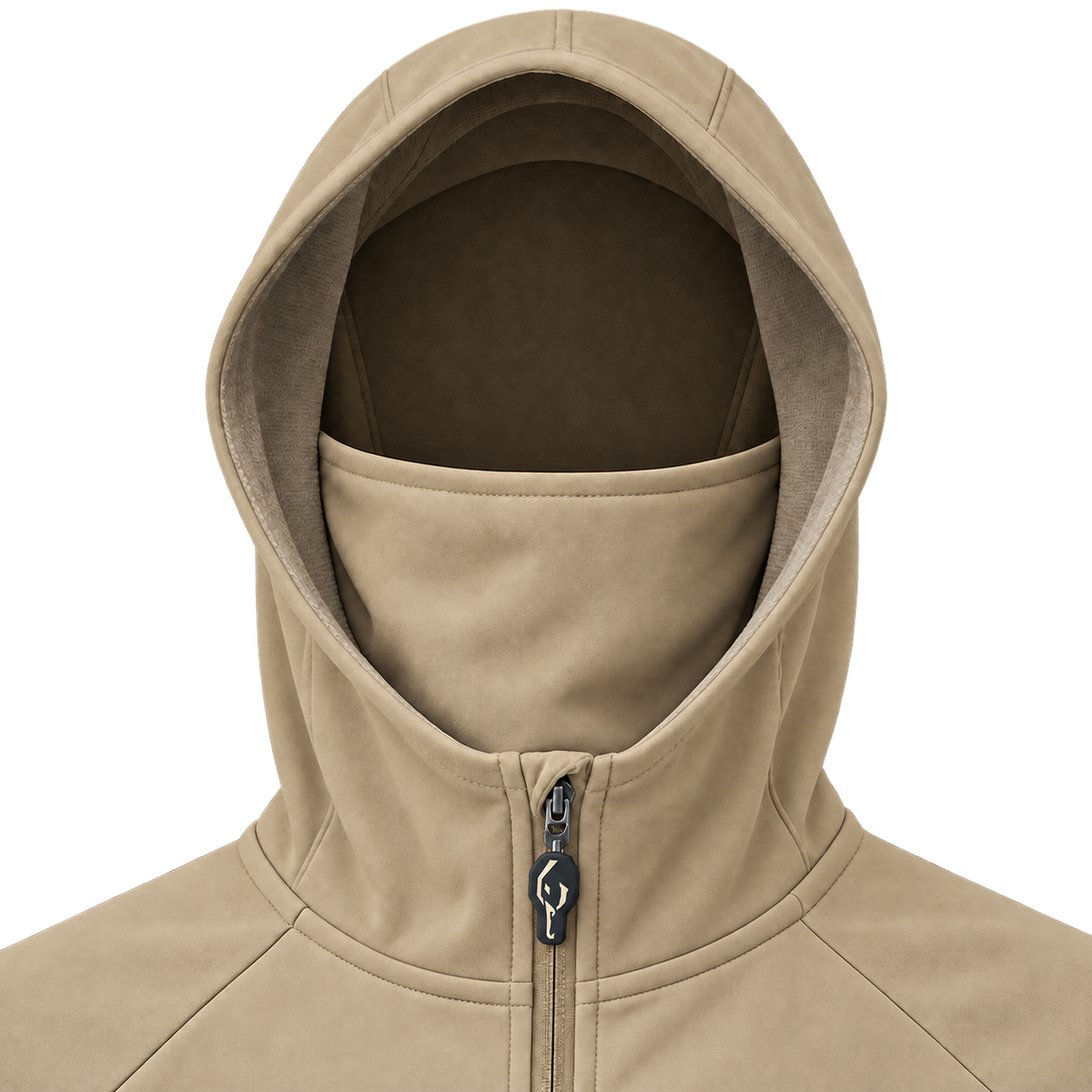 DUX Thermal Quarter Zip Hoodie Tan