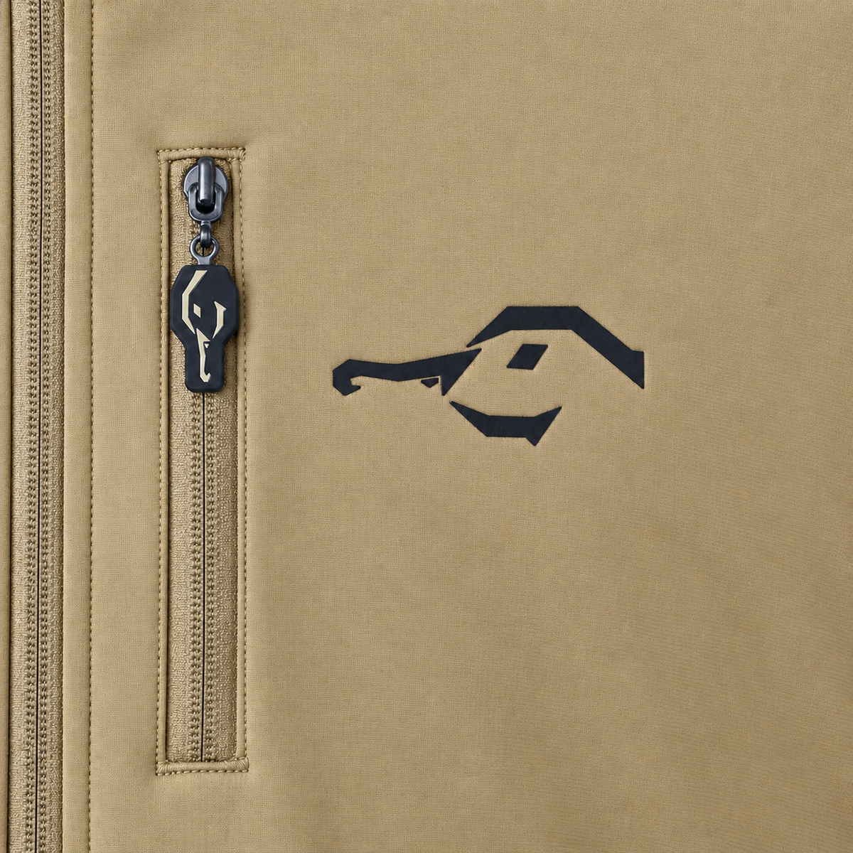 DUX Thermal Quarter Zip Hoodie Tan