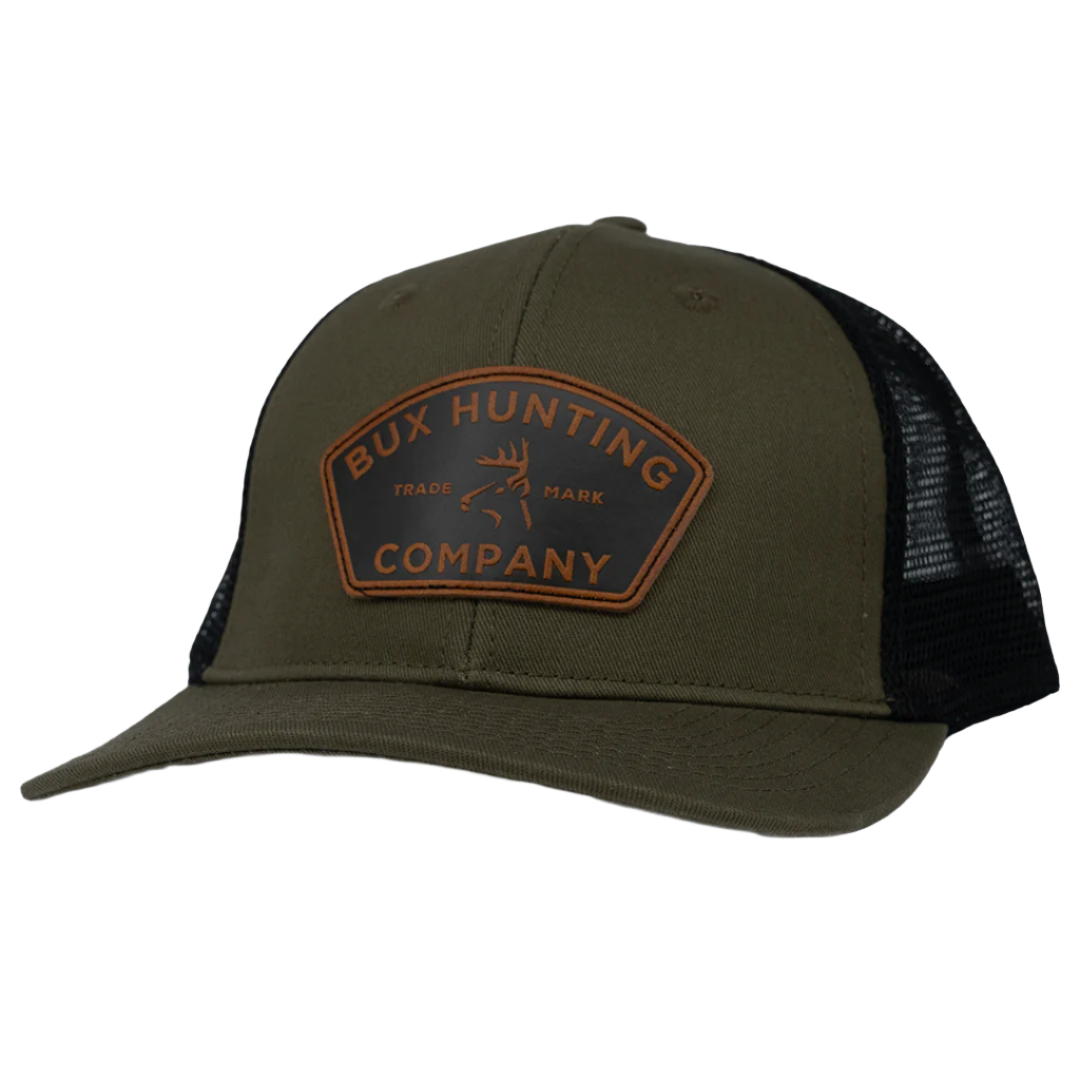 BUX Leather Patch Hat