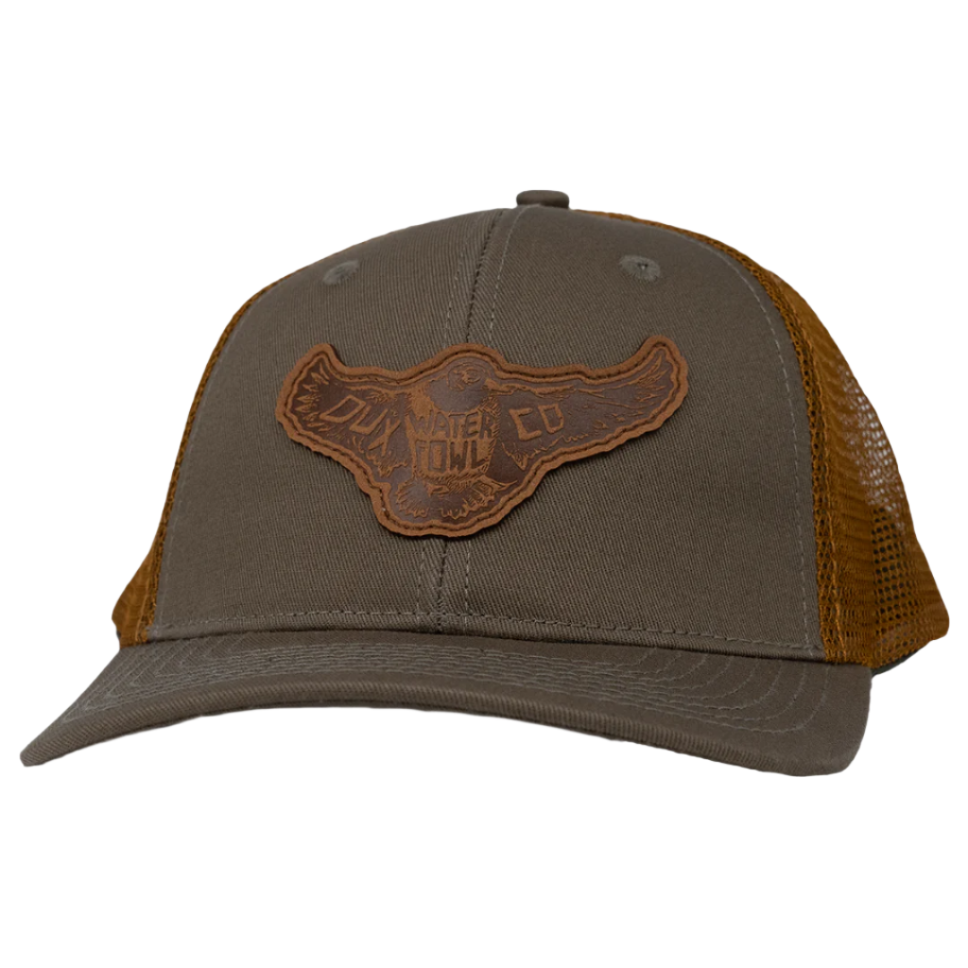 DUX Leather Mallard Patch Hat