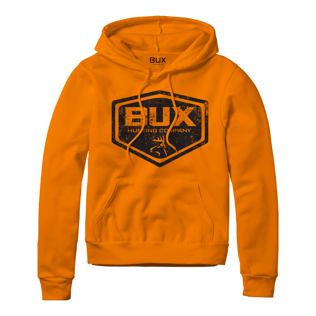 BUX Blaze Orange Thermal Hoodie