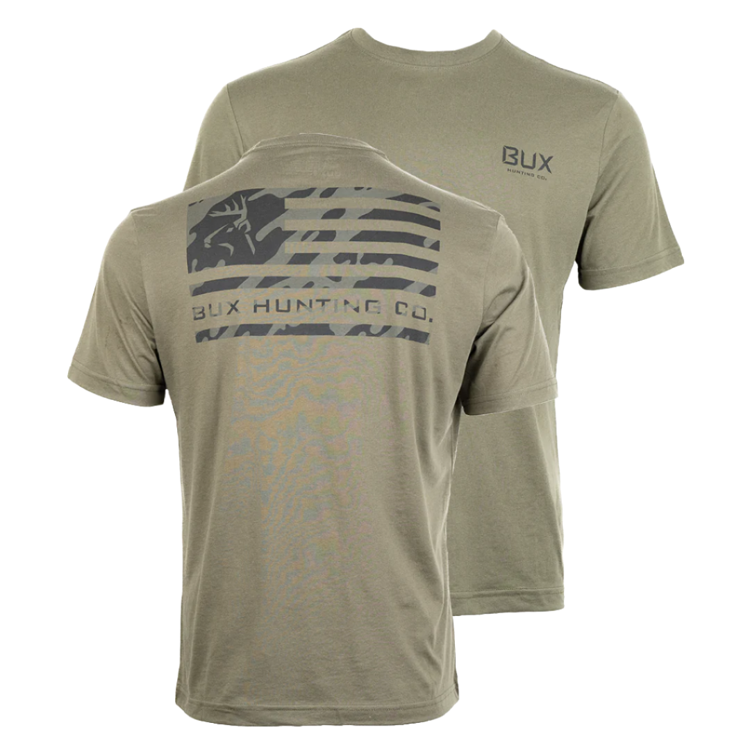 BUX Camo Flag T-Shirt