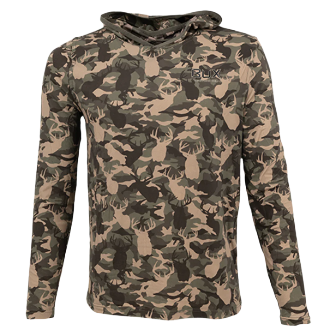 BUX Deer Camo Performance Hoodie