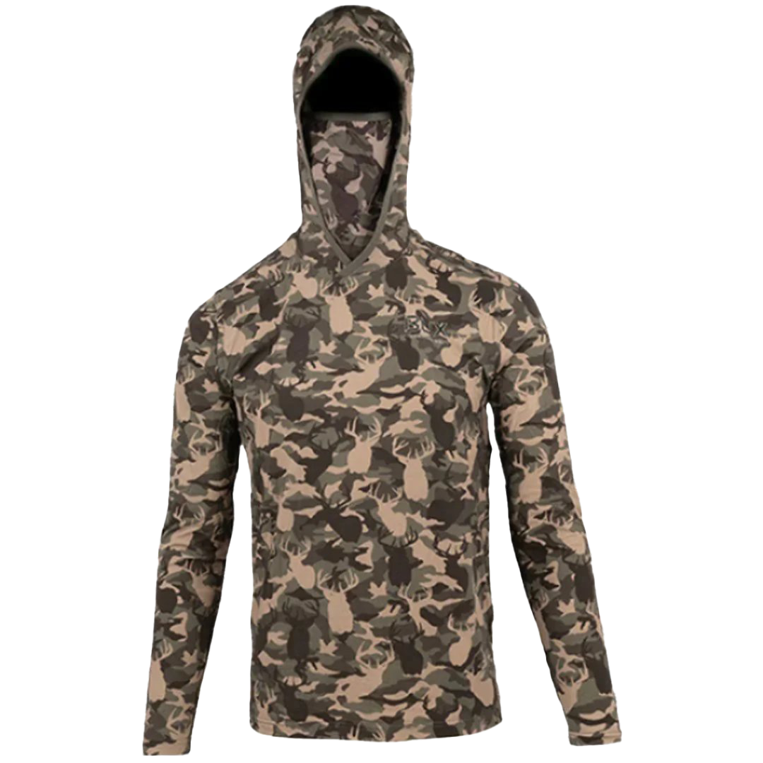 BUX Deer Camo Performance Hoodie