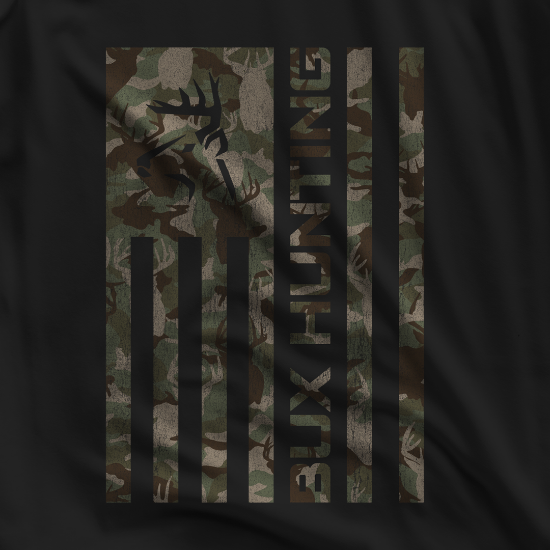 BUX Camo Flag Thermal Hoodie