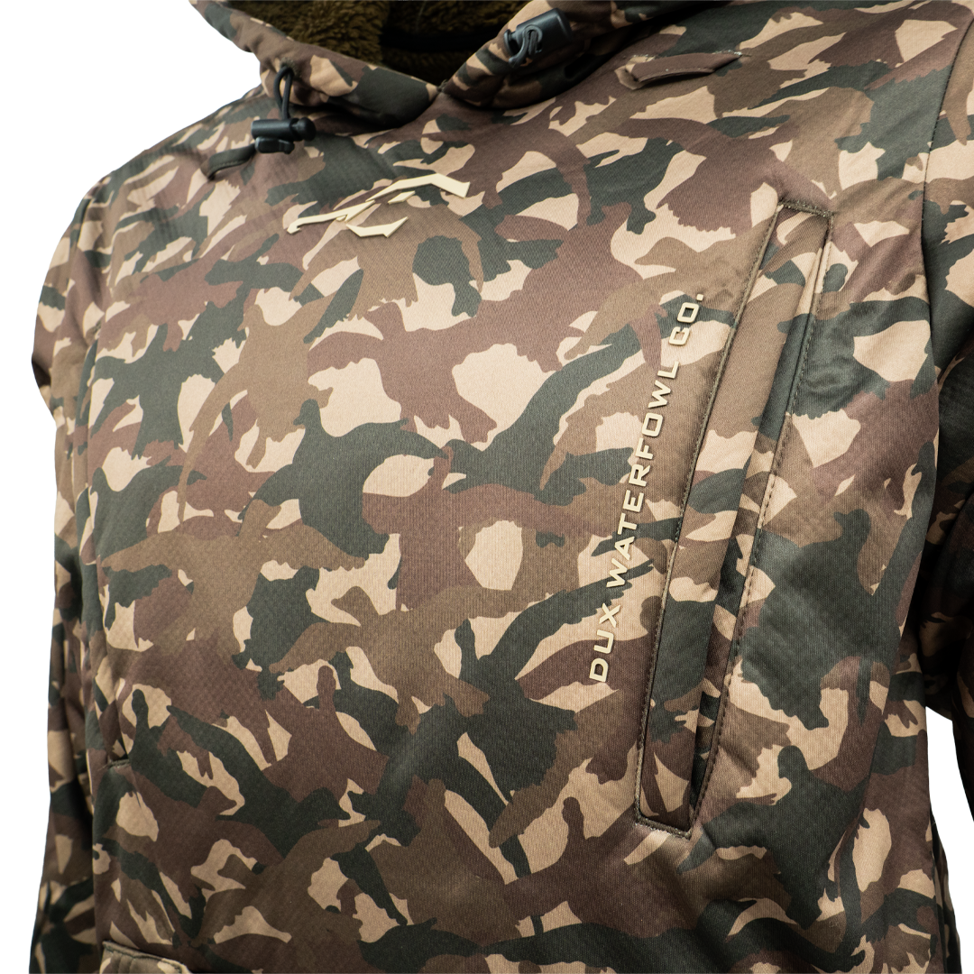 DUX Ultimate Hunting Hoodie Backwoods Camo