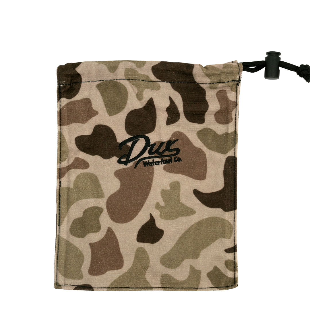 DUX Camo Wax Canvas Shell Bag