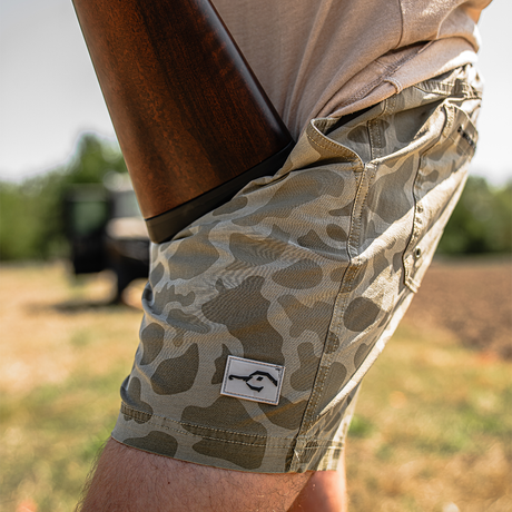Dux Featherlight Shorts- Old school Camo