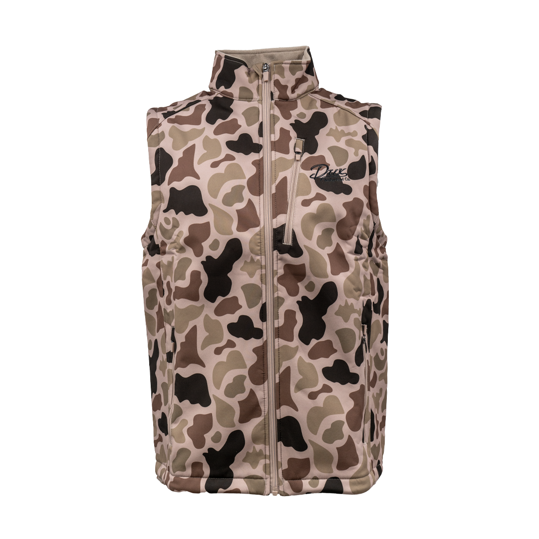 DUX Camo Soft Shell Vest – DUX BUX