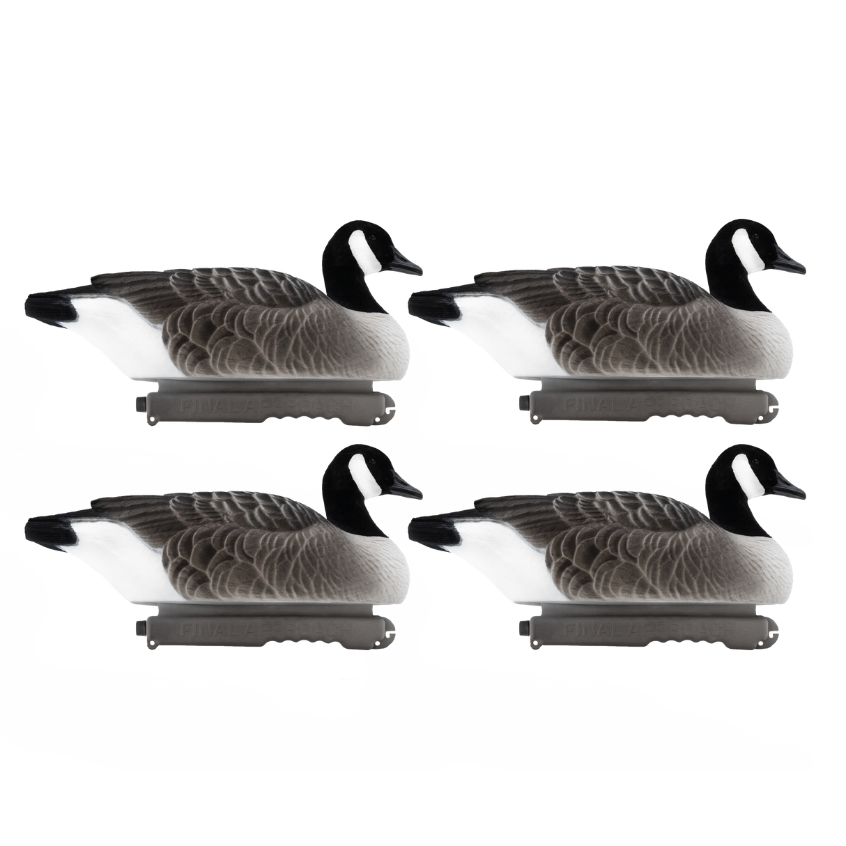 DUX Fully Flocked Goose Floater 4 pack