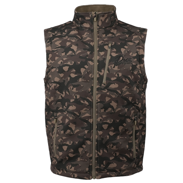 DUX Backwoods Camo Softshell Vest – DUX BUX DUX Backwoods Camo Softshell Vest – DUX BUX