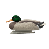 DUX Guide Series Flocked head mallard Decoy 6 pack