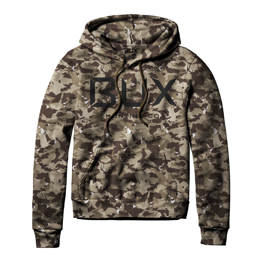 BUX Late Season Deer Camo HD Thermal Hoodie
