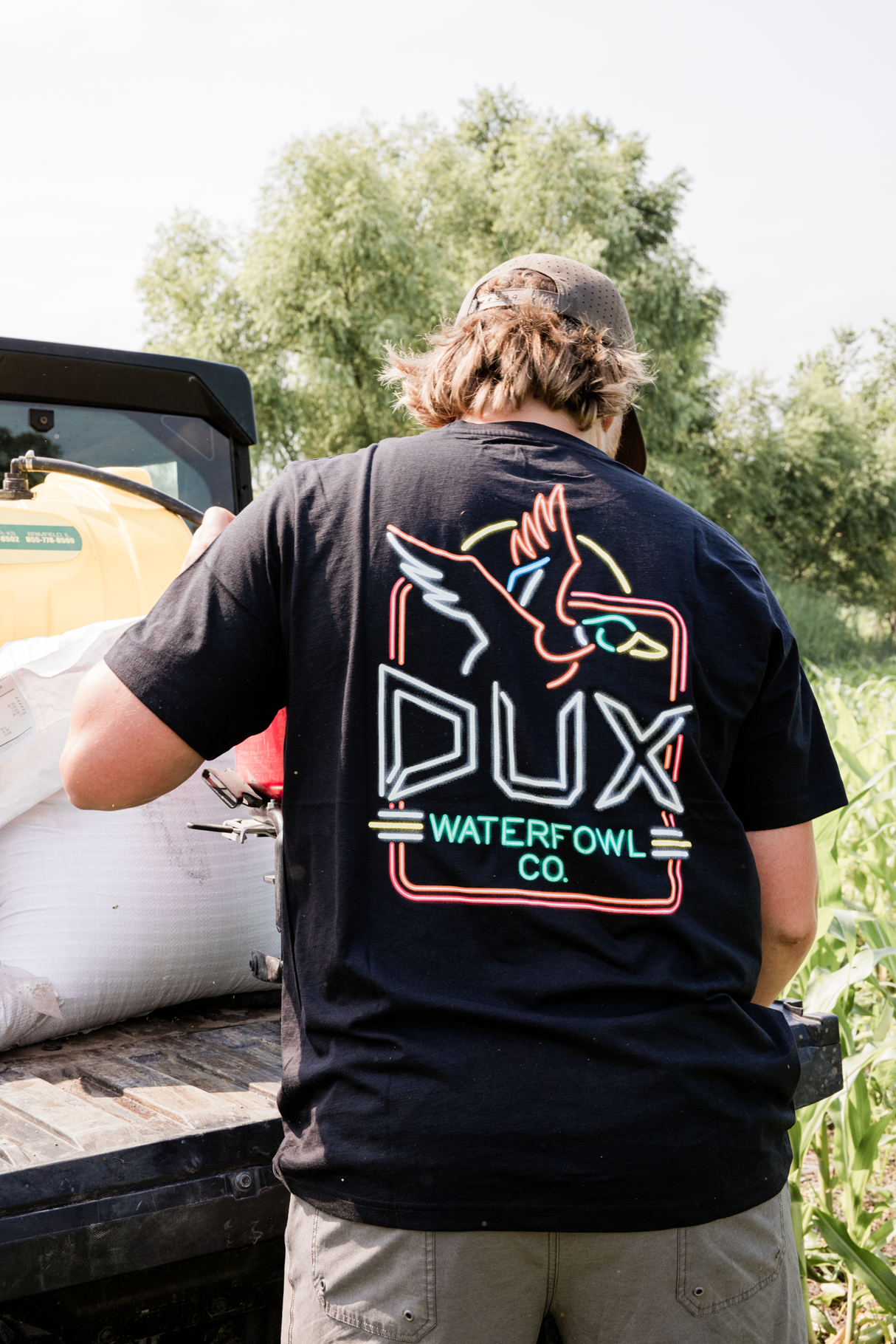 Dux Neon Sign Tshirt