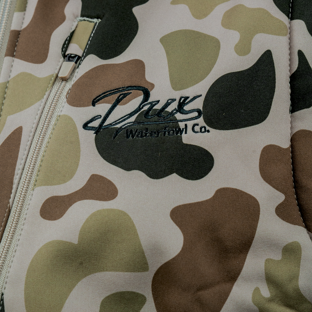 DUX Camo Soft Shell Vest