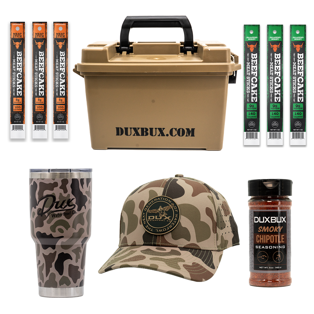 DUX SIP & Snack Ammo Crate Bundle