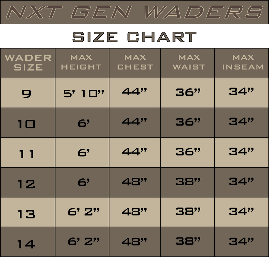 DUX NXT GEN Waders DUX BUX