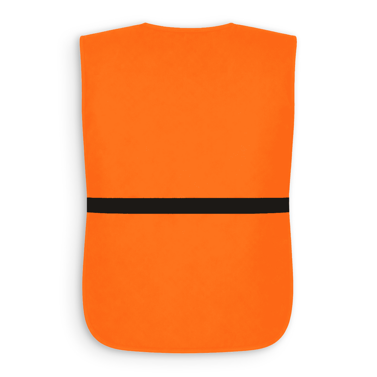 Back of Hi Viz Orange BUX Hunting Company hunting vest 
