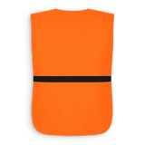 Back of Hi Viz Orange BUX Hunting Company hunting vest 