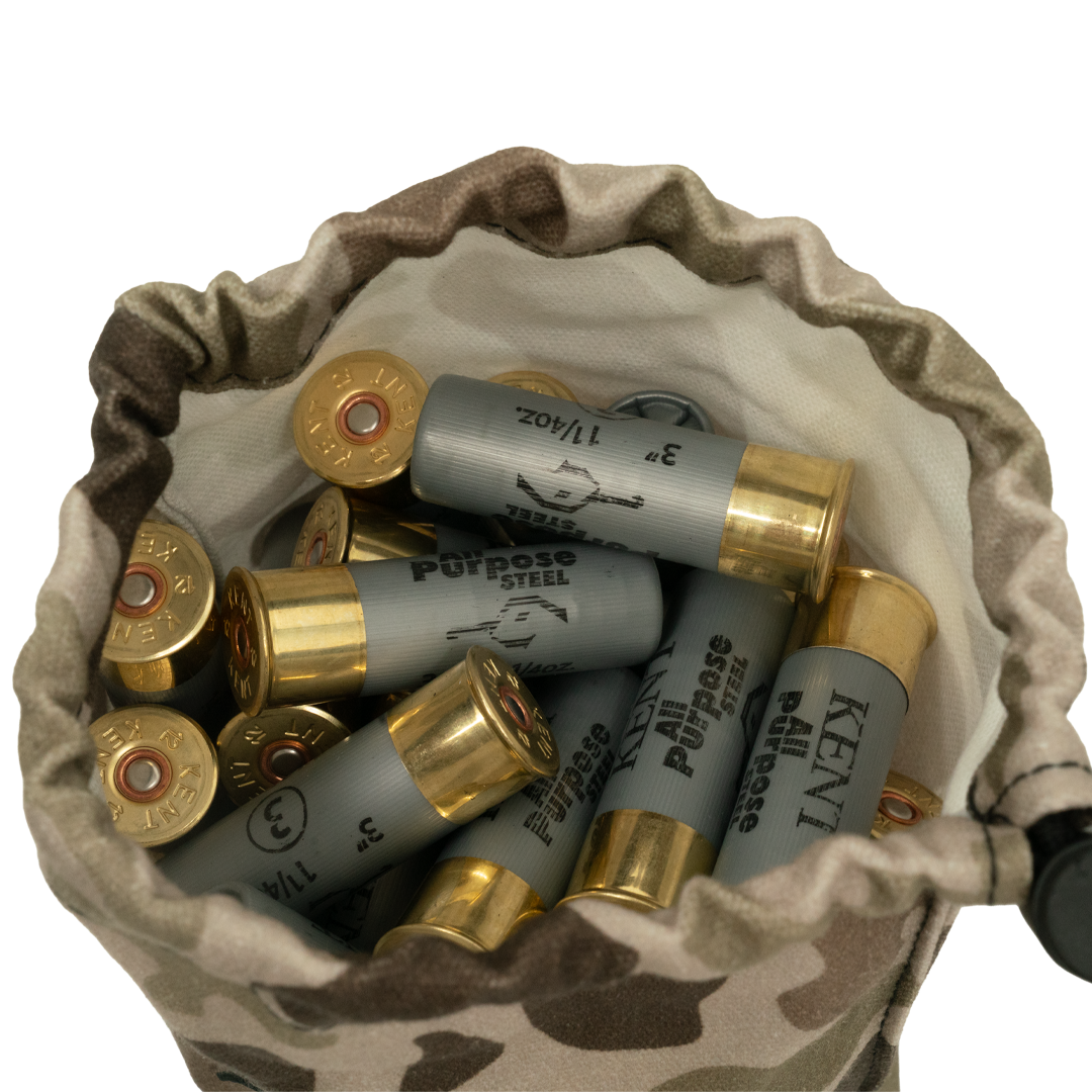 DUX Camo Wax Canvas Shell Bag