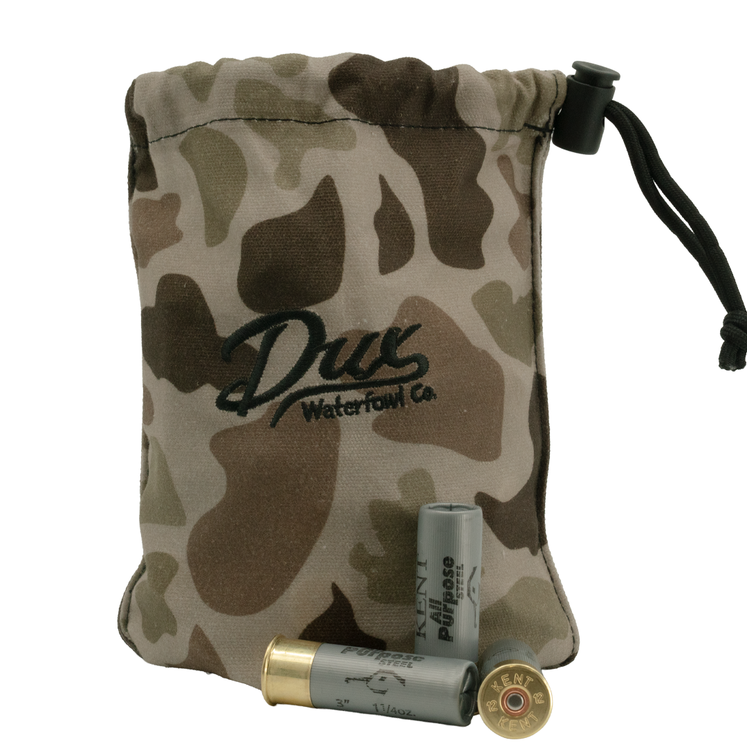 DUX Camo Wax Canvas Shell Bag