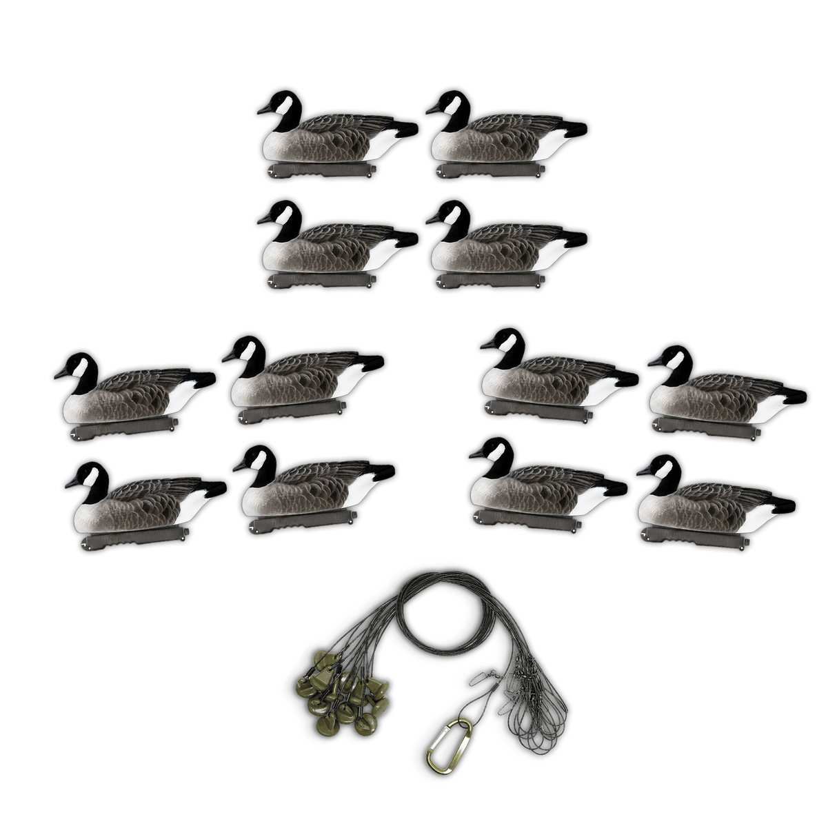 DUX Dozen Fully Flocked Honker Bundle