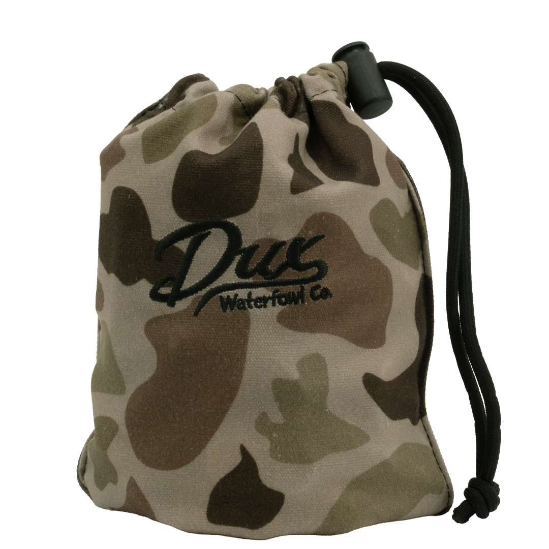 DUX Camo Wax Canvas Shell Bag