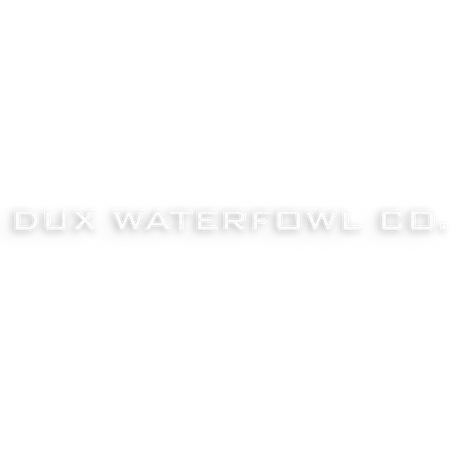 dux waterfowl co. logo decal
