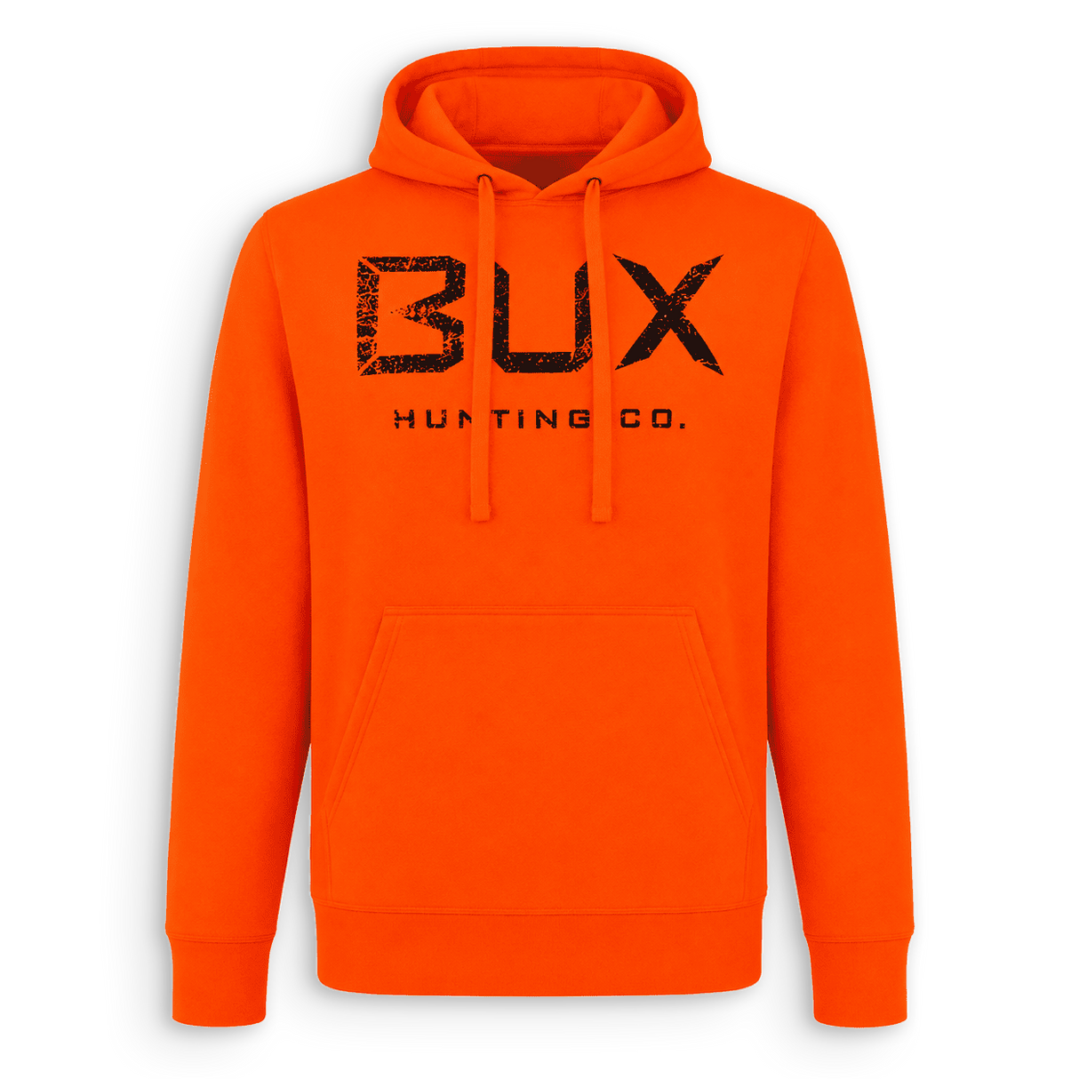 High-quality BUX hunting company orange high-vis sweatshirt 