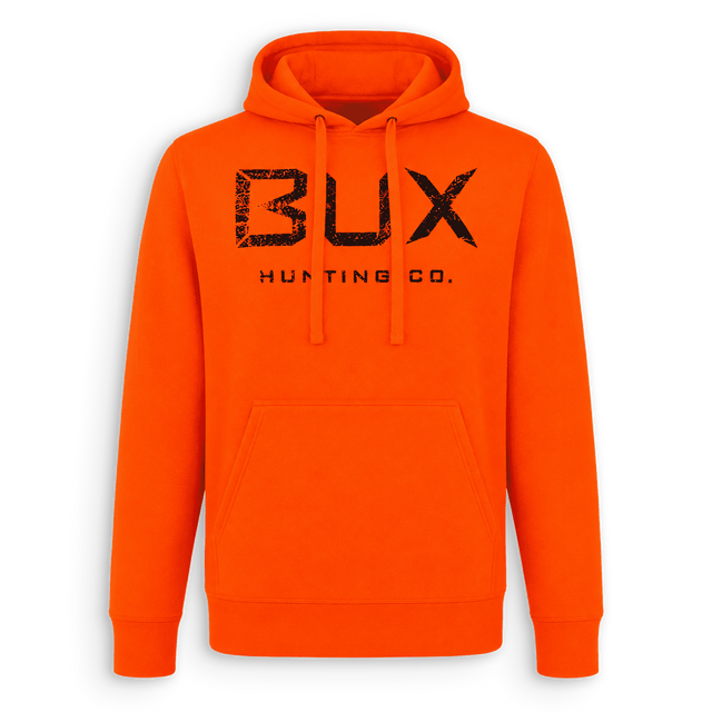 High-quality BUX hunting company orange high-vis sweatshirt 
