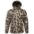 Camouflage jacket front view, very high quality. 