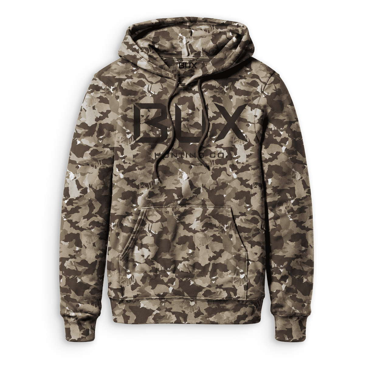 High-quality BUX hunting company camo heavyweight sweatshirt 