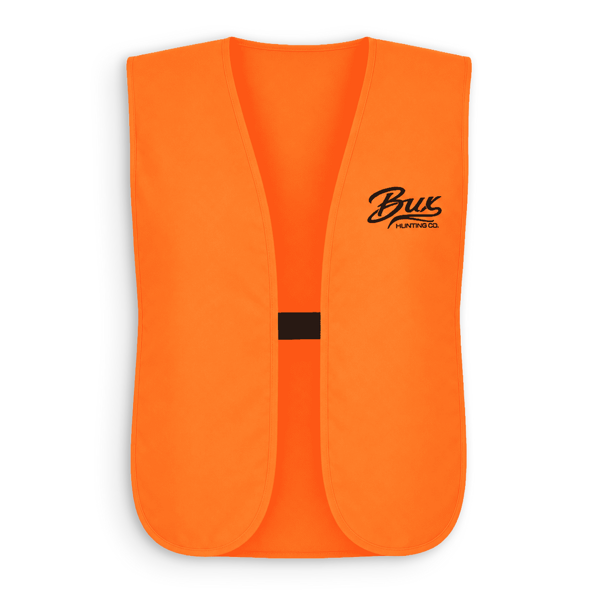 Front of Hi Viz Orange BUX Hunting Company hunting vest 