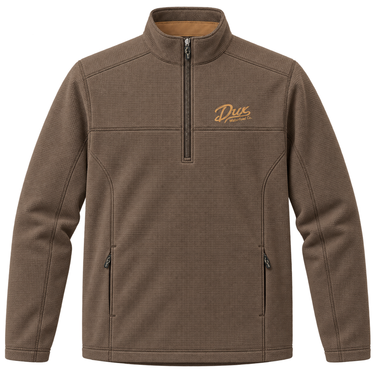 DUX HD Thermal Quarter Zip Brown