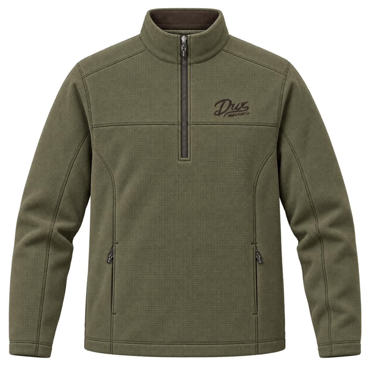 DUX HD Thermal Quarter Zip Olive