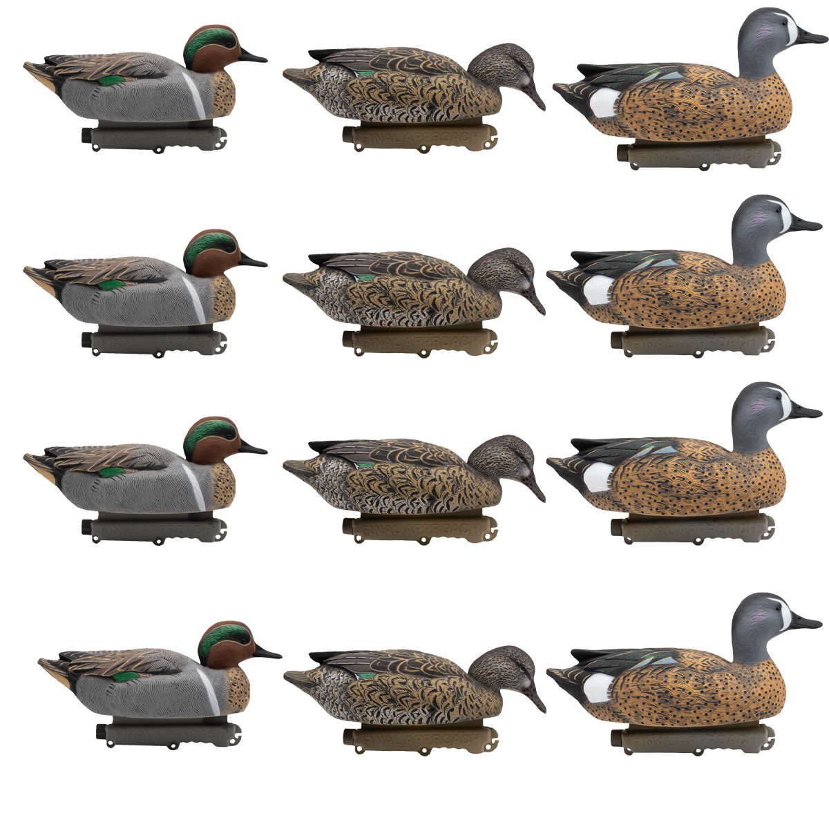 DUX NXT GEN Teal Floater Combo 12 pack
