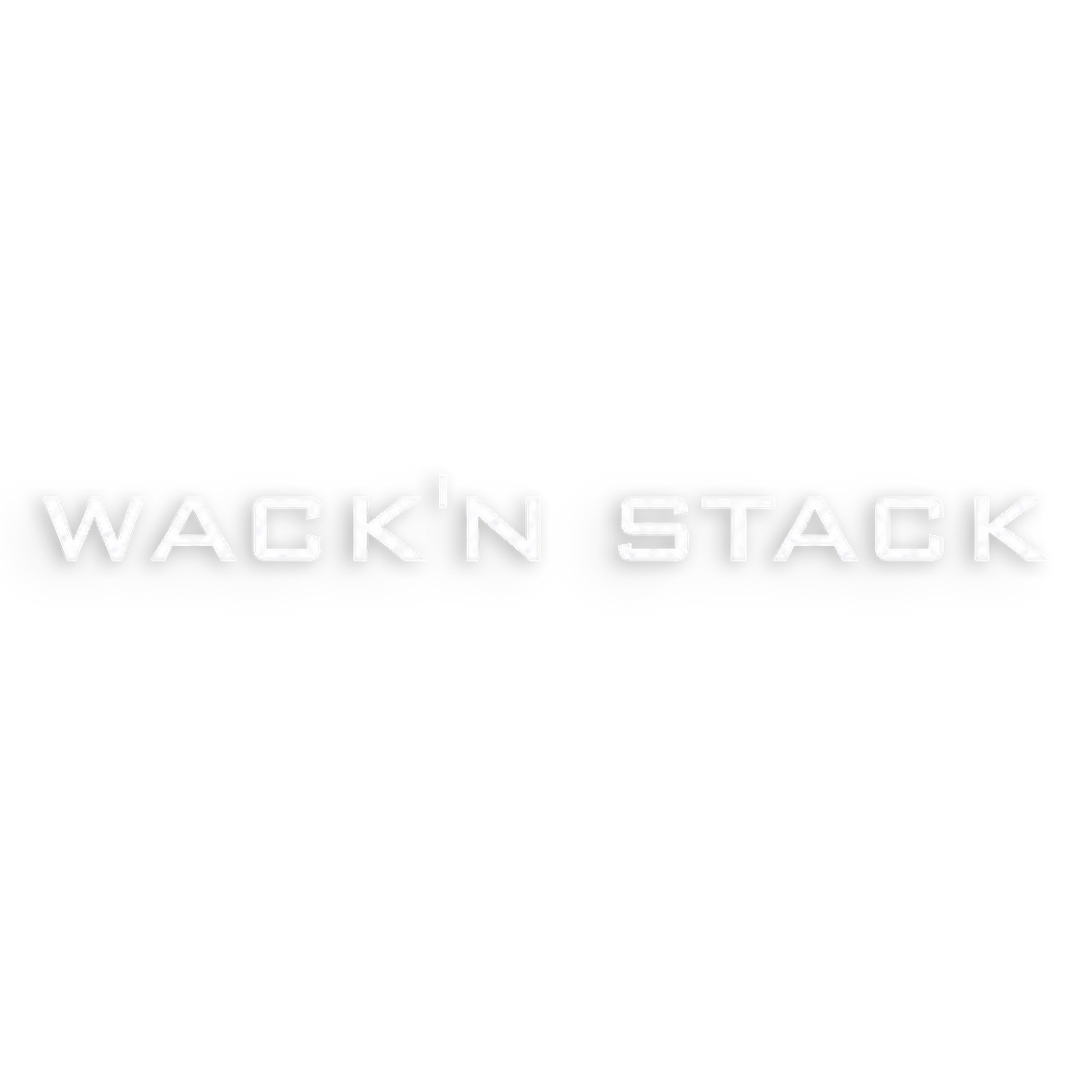 wack n stack logo decal