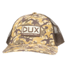 Cupped DUX Wetlands Camo Hat
