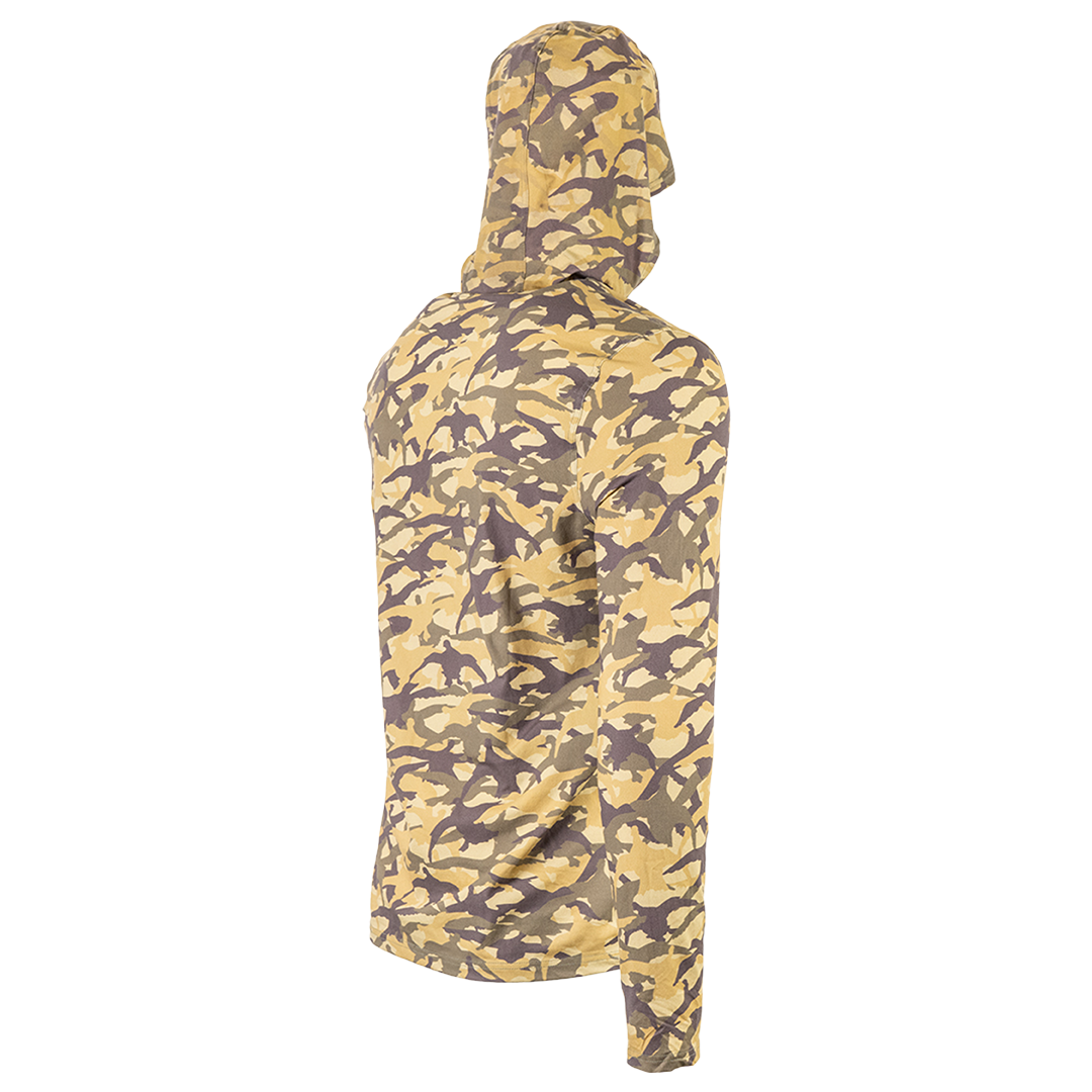 Dux Wetlands Camo Lightweight Performance Hoodie