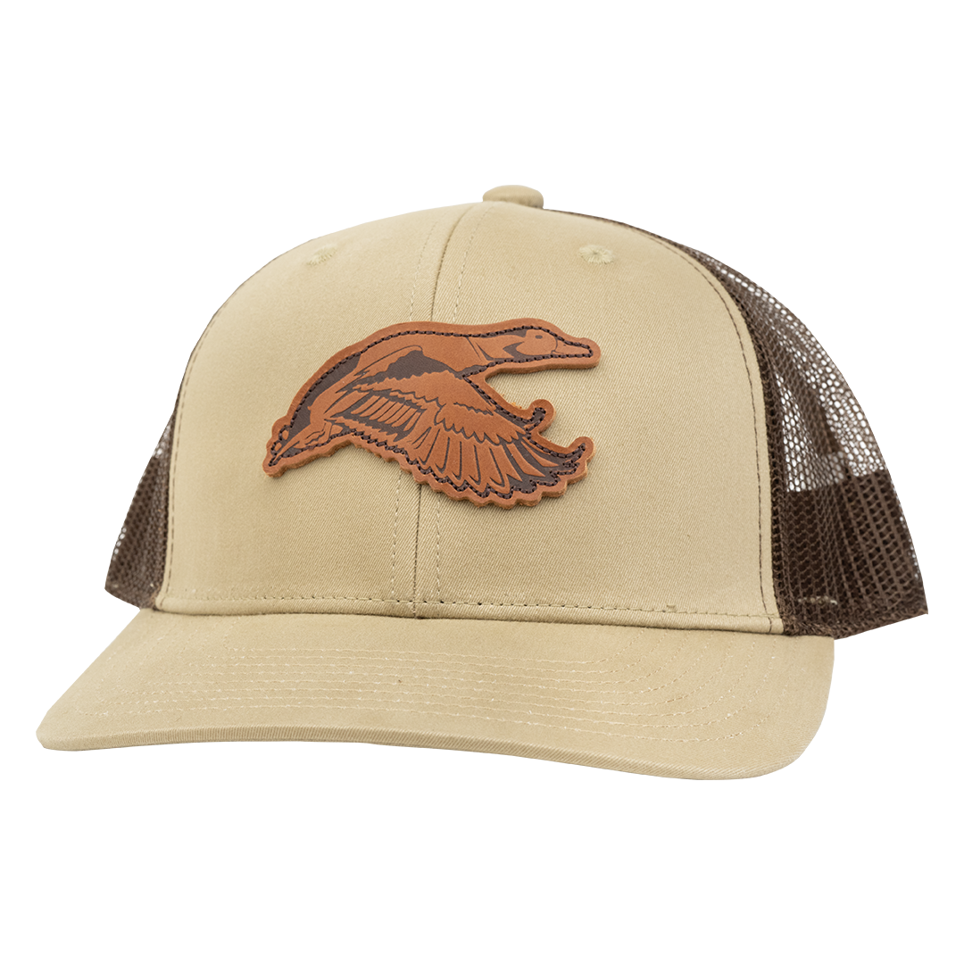 DUX Mallard Leather Patch Hat