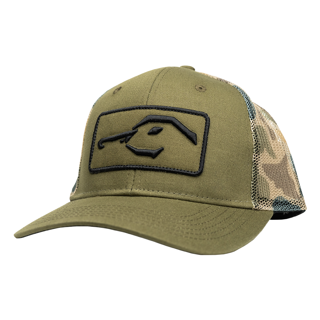 DUX Old School Camo Mesh Back Hat