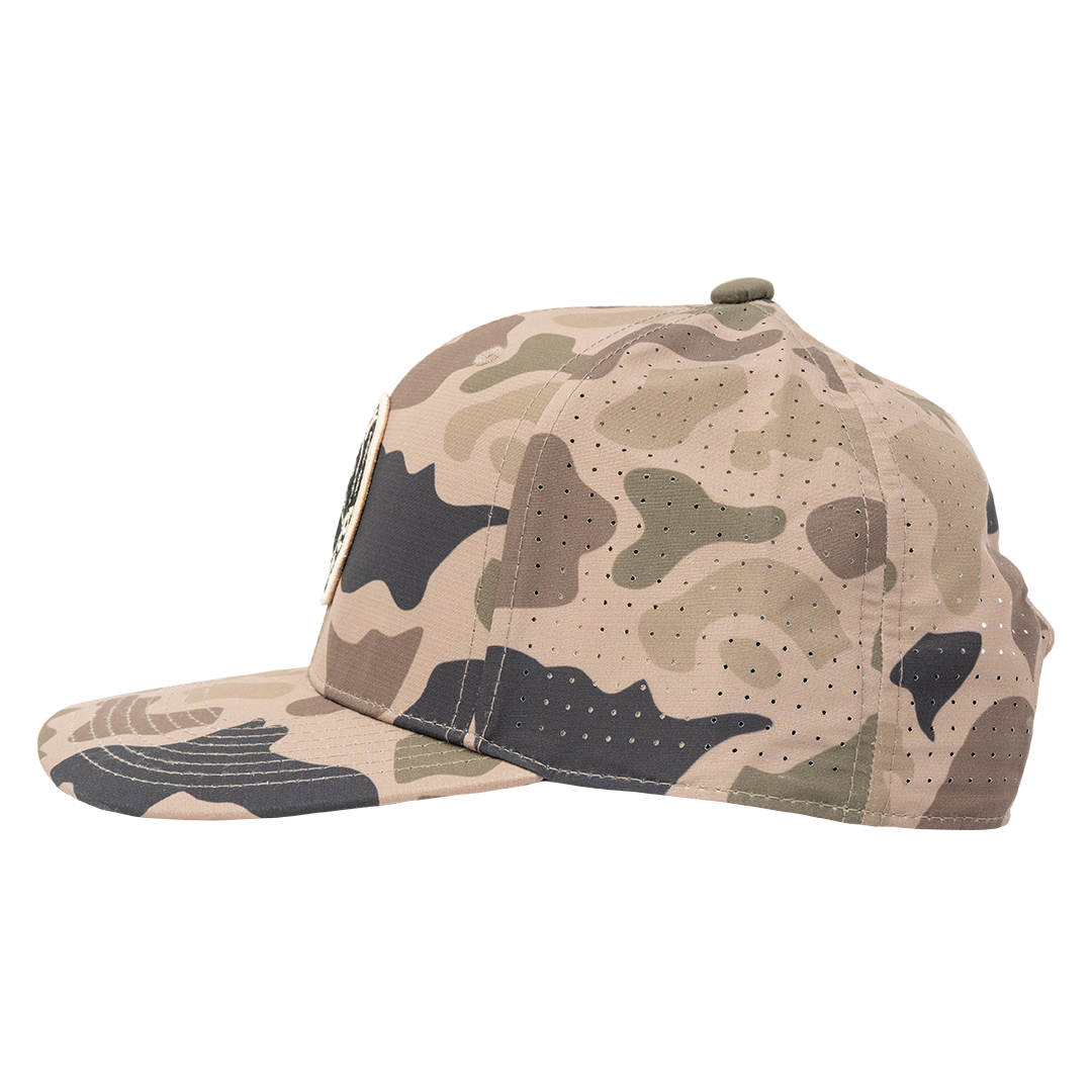 DUX Old School Camo Patch Hat